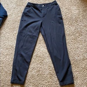 Black Lululemon trouser pants
